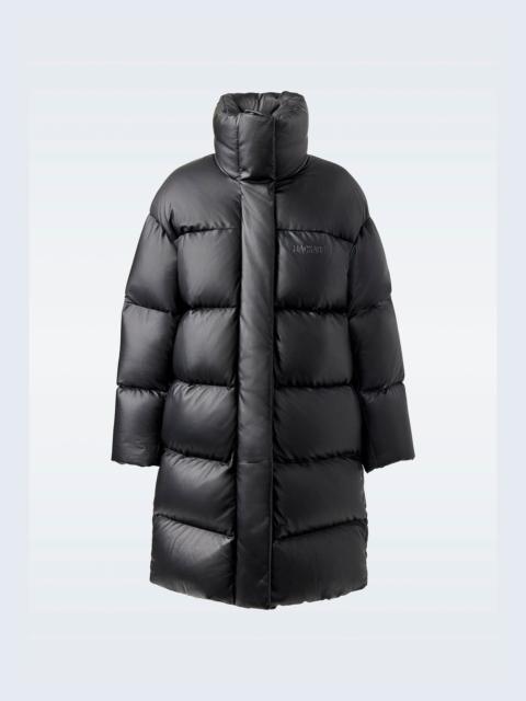 MACKAGE SAYA Leather down parka with stand collar