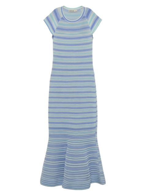 SIMKHAI Women's Danica Striped Knit Midi-Dress - Periwinkle Multi