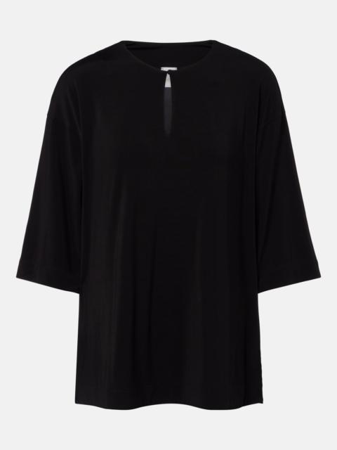 Max Mara Giglio keyhole oversized top