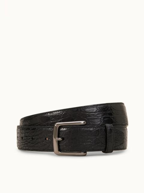 BELT IN CAYMAN - BLACK