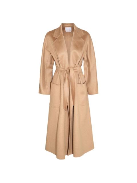 Max Mara belted notch-lapel coat