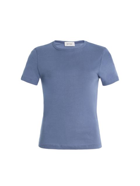 MATTEAU Baby Cotton T-Shirt blue
