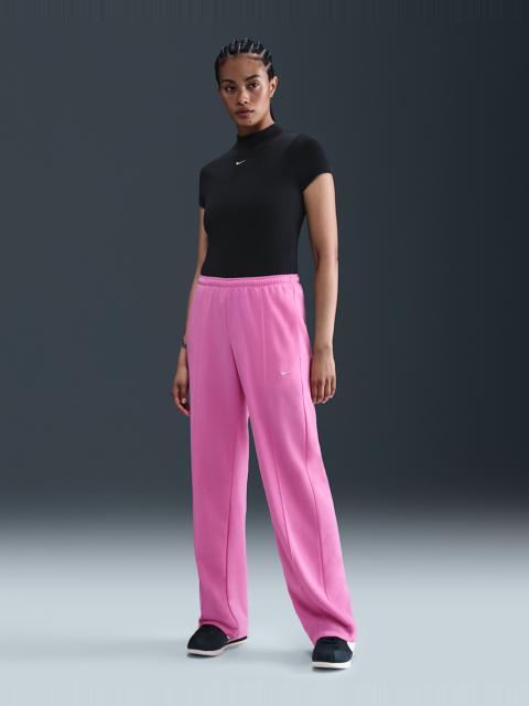 Nike Nike Sportswear Chill Terry Women's Mid-Rise French Terry Open-Hem Sweatpants