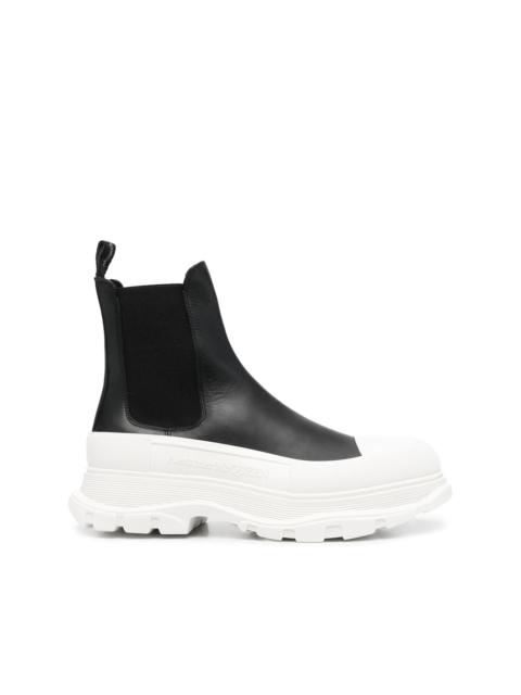 chunky-platform sole boots