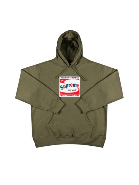 Supreme Shine Hooded Sweatshirt 'Light Olive'