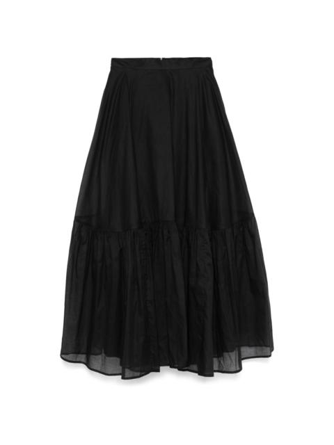 Plan C organza maxi skirt