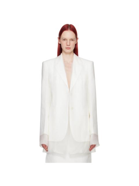 Sportmax White Acacia Blazer