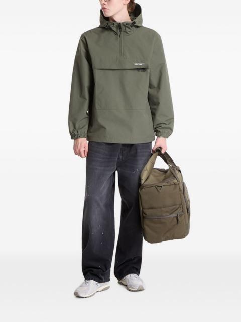 Carhartt WIP logo-print hooded windbreaker