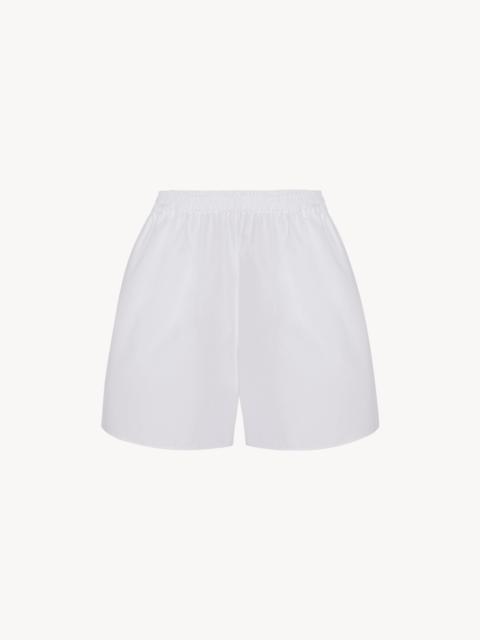 The Row Gunther Short in Cotton and Cashmere