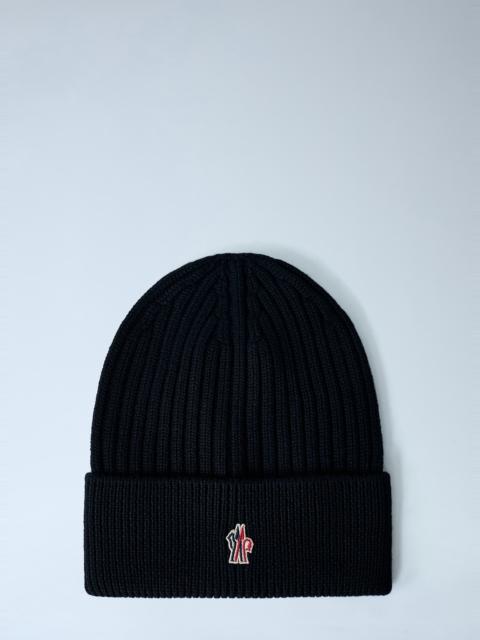 Moncler Grenoble Logo Motif Beanie Hat