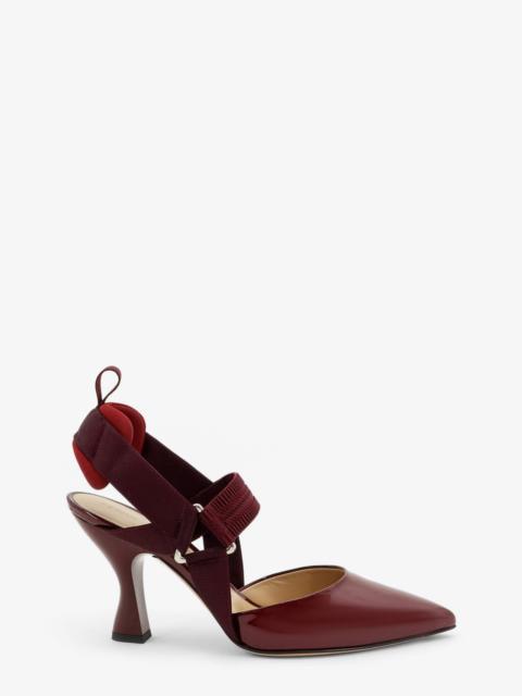 FENDI Very Colibrì Patent Leather Pumps