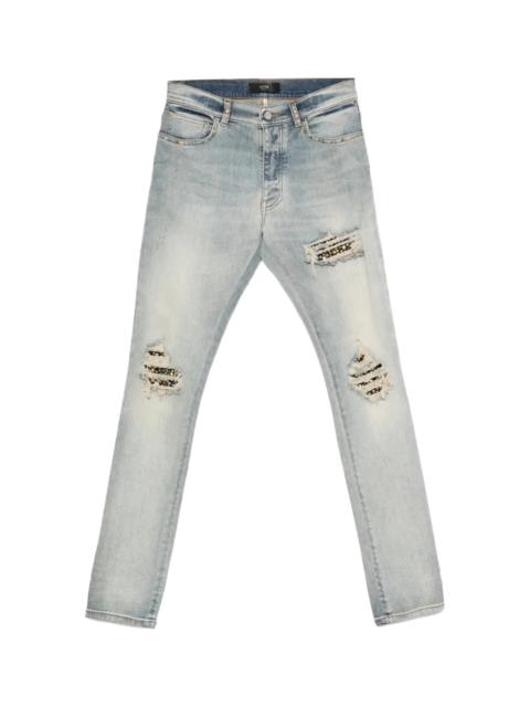AMIRI Studs MX1 Jeans "Antique Indigo" AMBMJE1123 406
