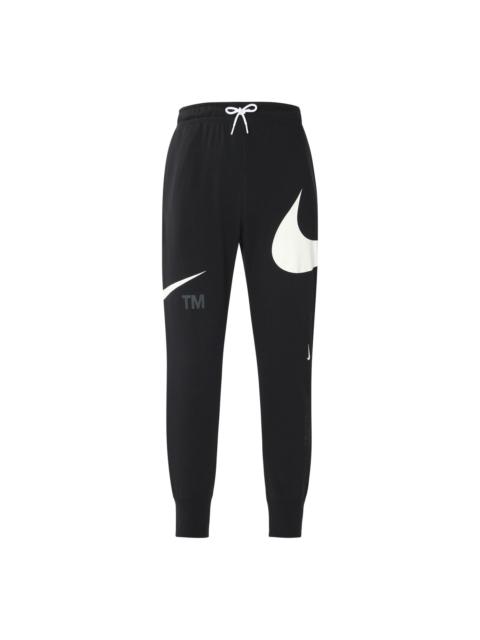 Nike Men's Nike Large Logo Lacing Knit Bundle Feet Sports Pants/Trousers/Joggers Autumn Black DD6092-010