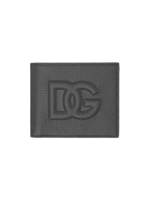 Dolce & Gabbana Gray Logo Bifold Wallet