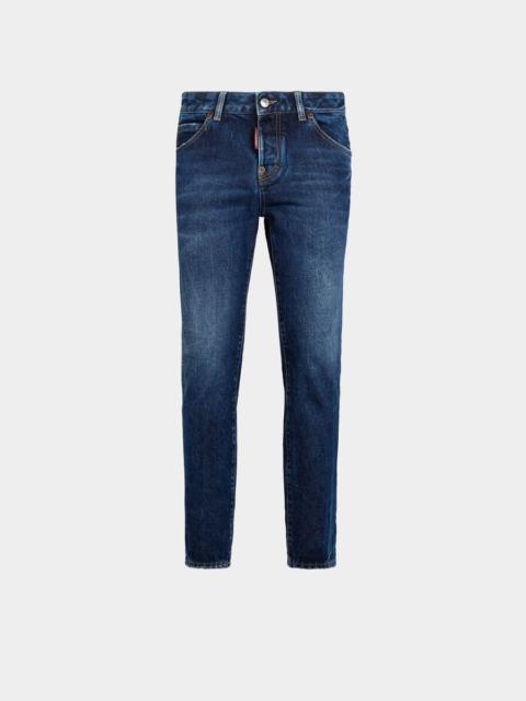 DSQUARED2 DARK HIGHLIGHT TEDDY JEANS