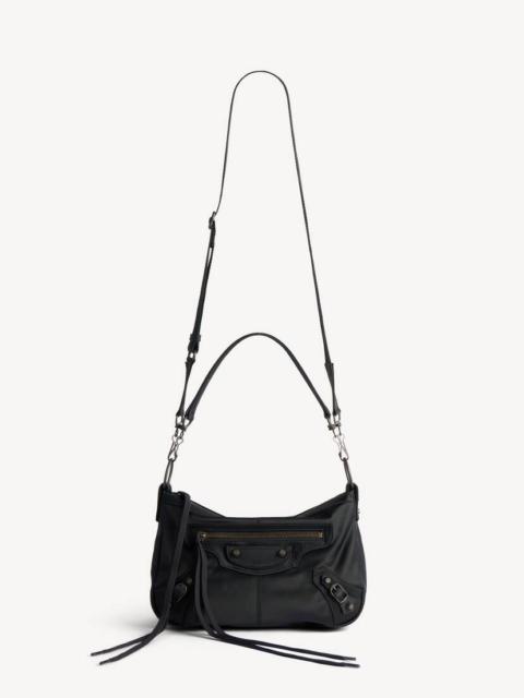BALENCIAGA Men's Le City Moto Small in Black