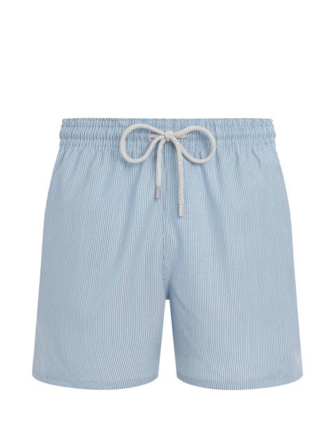 Vilebrequin drawstring striped swim shorts