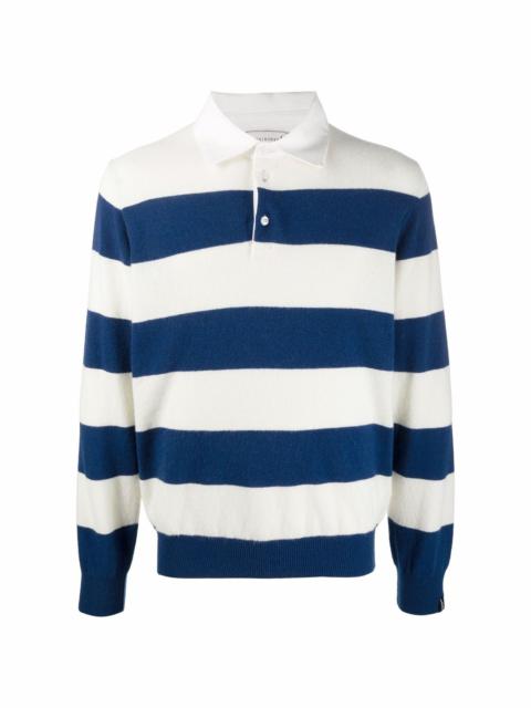striped rugby shirt