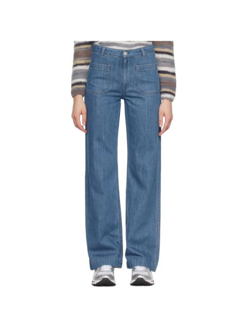 A.P.C. Blue New Seaside Jeans