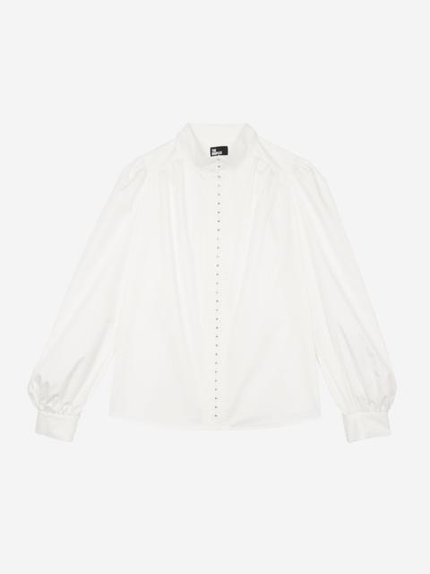 The Kooples WHITE COTTON SHIRT