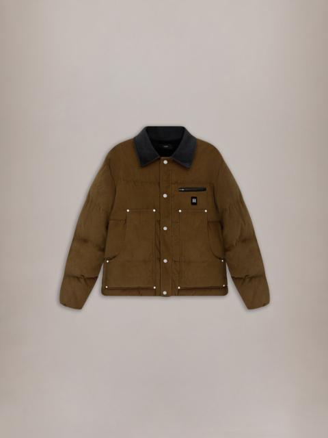 AMIRI CORDUROY CARPENTER DOWN JACKET
