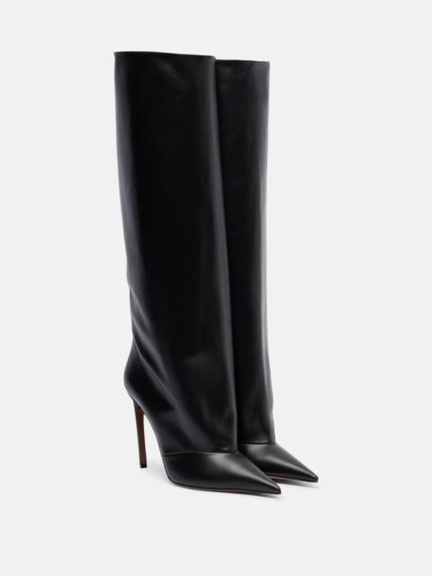 Dolce & Gabbana Leather knee-high boots