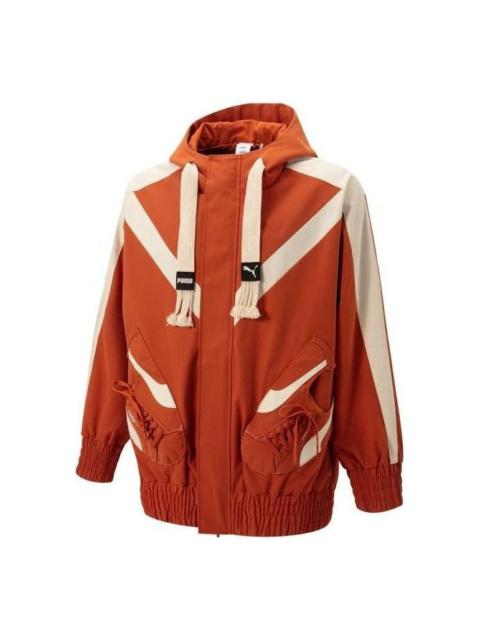 Puma X Staffonly X Monopoly Logo Jacket 'Orange' 539895-83