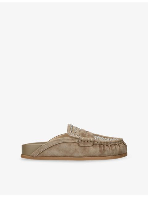 dolce vita Jodero Studded Suede Loafers