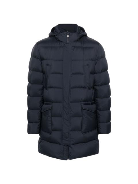 quilted puffer coat