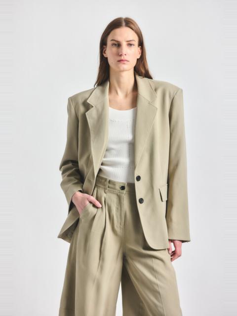 DEREK LAM 10 CROSBY POPPY OVERSIZED BLAZER