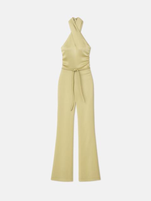 Nanushka Slip Satin Jumpsuit