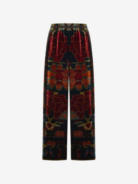 Pierre-Louis Mascia Kanada abstract-print palazzo pants