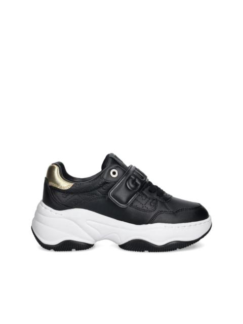 GUESS USA Helinn debossed strap sneakers