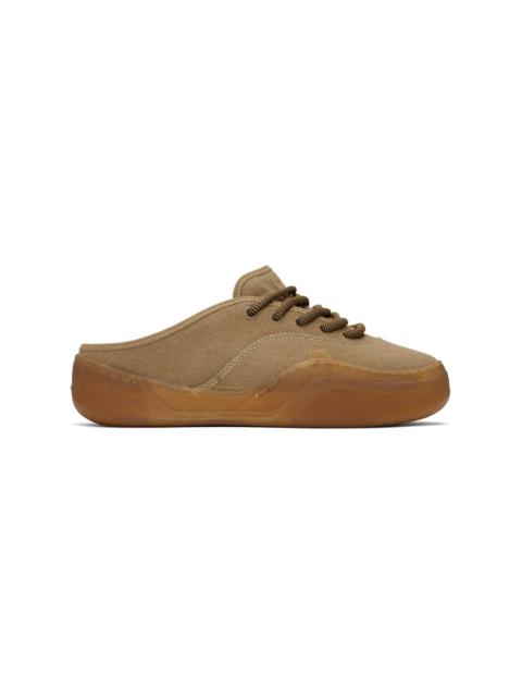 ERL Beige Camino Mule Sneakers