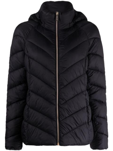 MICHAEL KORS Chevron-quilted puffer jacket