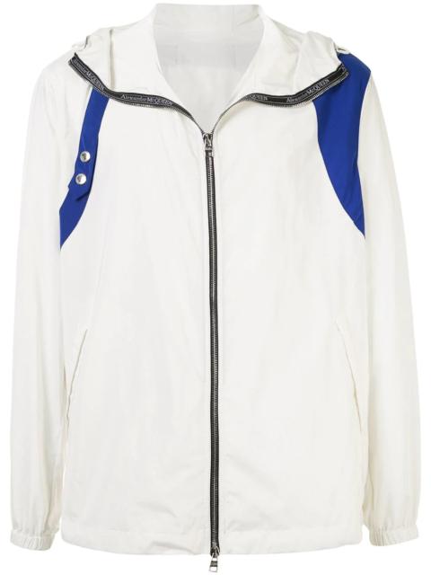 Alexander McQueen Harness lightweight jacket