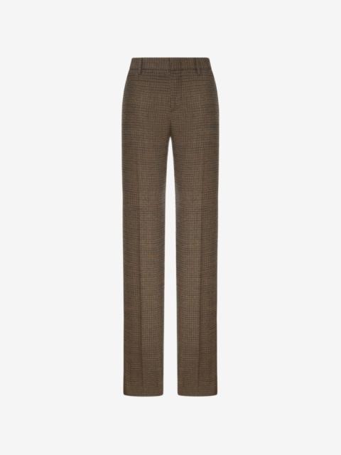 Etro check-pattern trousers