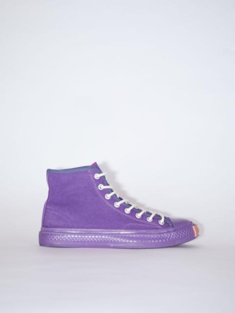 Acne Studios High top sneakers - Grape purple