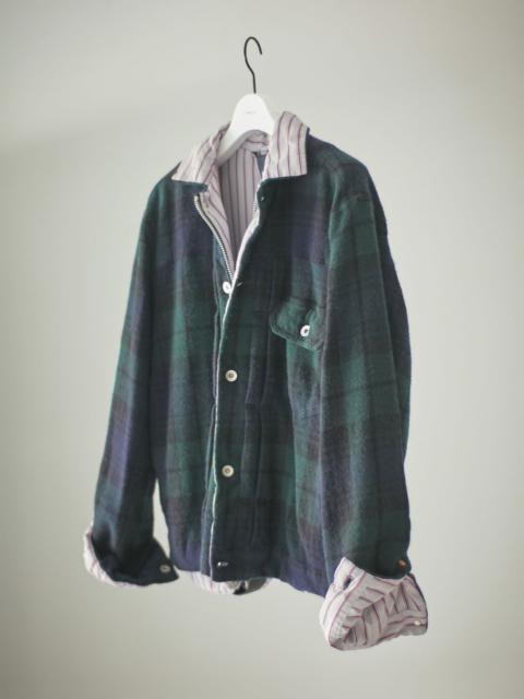 sacai Wool Shrivel Reversible Blouson