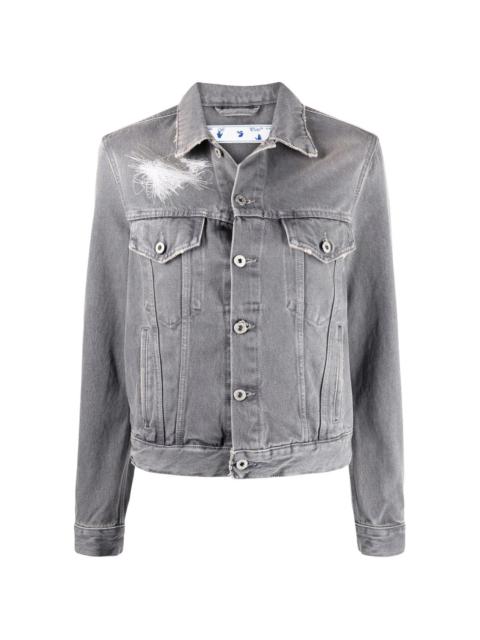 Off-White Arrows motif denim jacket