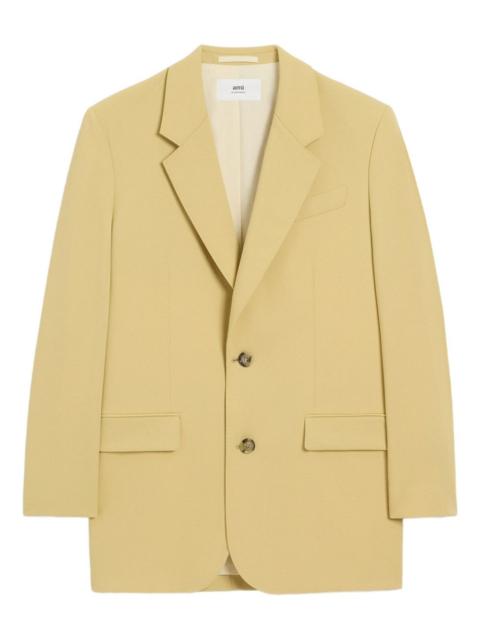 AMI Paris single-breasted wool blazer