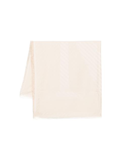 Max Mara jacquard scarf