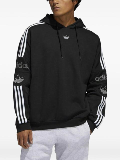 adidas logo-detail hoodie
