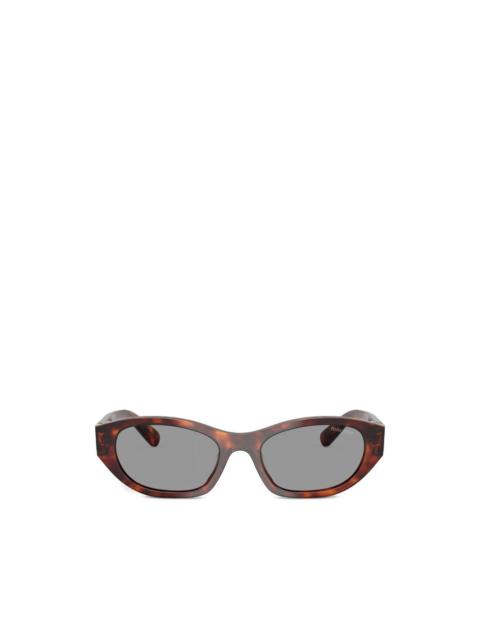 Miu Miu oval-frame sunglasses