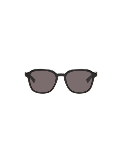Bottega Veneta Black Round Sunglasses
