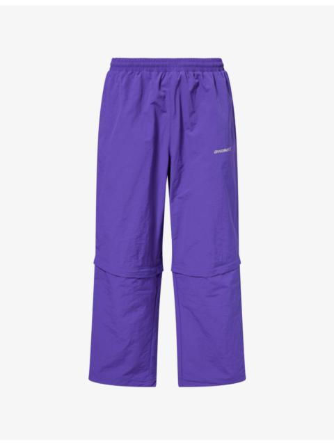 AWAKE NY Reversible Logo-Print Shell Jogging Bottoms