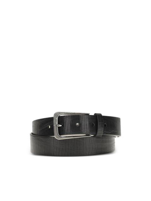 Brunello Cucinelli grained leather belt