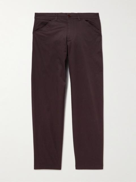 NN07 Mylo 10021 Straight-Leg Organic Cotton-Blend Twill Trousers