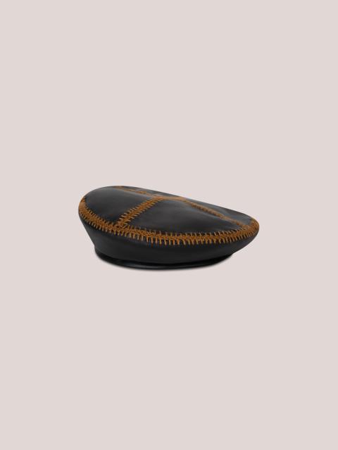 Nanushka ESTAA - OKOBOR™ alt-leather cap - Black