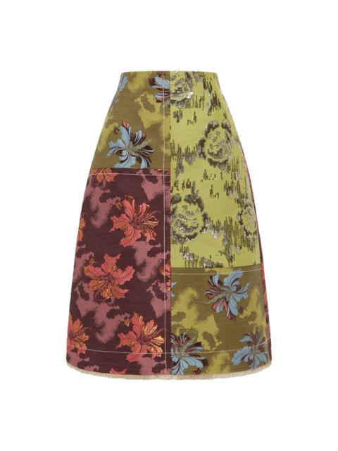 ALÉMAIS Adriana Jacquard Skirt